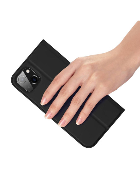 DUX DUCIS Skin Pro - Coque à rabat pour Apple iPhone 14 Plus noir