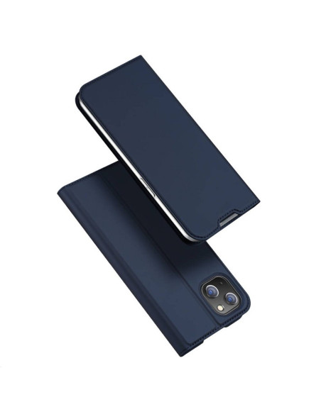 DUX DUCIS Skin Pro - Coque à rabat pour Apple iPhone 14 Plus bleu