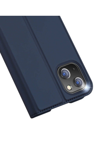DUX DUCIS Skin Pro - Coque à rabat pour Apple iPhone 14 Plus bleu