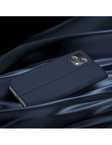 DUX DUCIS Skin Pro - Coque à rabat pour Apple iPhone 14 Plus bleu