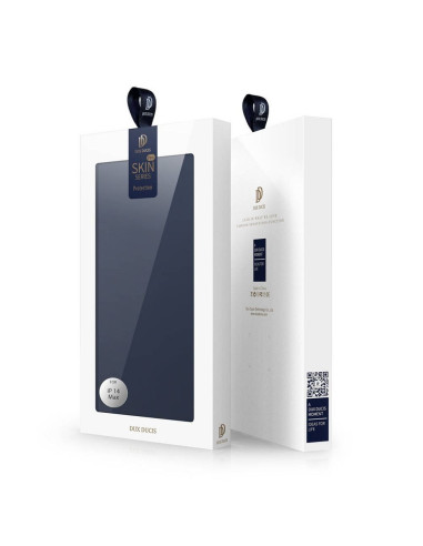 DUX DUCIS Skin Pro - Coque à rabat pour Apple iPhone 14 Plus bleu