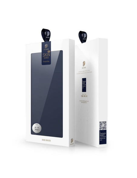 DUX DUCIS Skin Pro - Coque à rabat pour Apple iPhone 14 Plus bleu