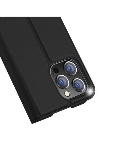 DUX DUCIS Skin Pro - Coque à rabat pour Apple iPhone 14 Pro noir