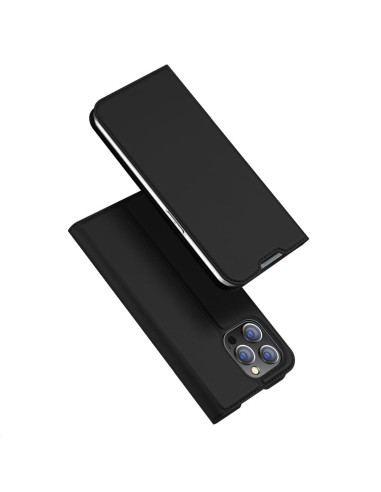 DUX DUCIS Skin Pro - Coque à rabat pour Apple iPhone 14 Pro Max noir
