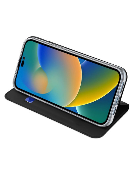 DUX DUCIS Skin Pro - Coque à rabat pour Apple iPhone 14 Pro Max noir