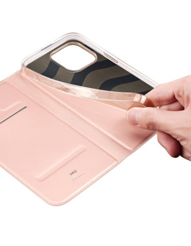 DUX DUCIS Skin Pro - Coque pour Apple iPhone 14 Pro Max rose