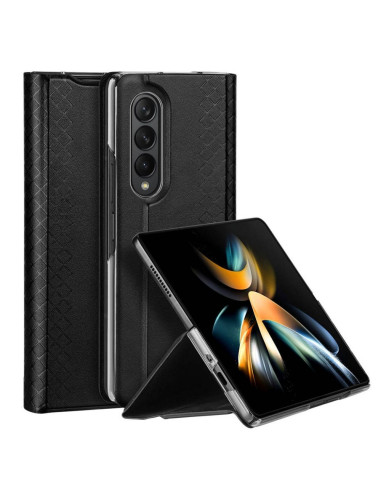 DUX DUCIS Bril - Case en cuir pour Samsung Galaxy Z Fold4 5G noir