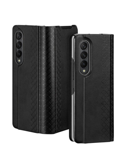 DUX DUCIS Bril - Case en cuir pour Samsung Galaxy Z Fold4 5G noir