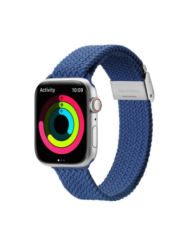 DUX DUCIS Mixture II - bracelet tressé pour Apple Watch 38/40/41mm bleu