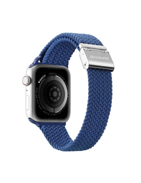 DUX DUCIS Mixture II - bracelet tressé pour Apple Watch 38/40/41mm bleu