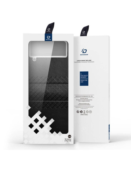 DUX DUCIS BRIL Coque pour SAMSUNG Z Flip4 5G noir
