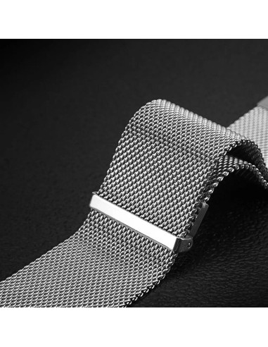 DUX DUCIS Milanese - Bracelet magnétique en acier inoxydable pour Samsung Galaxy Watch / Huawei Watch / Honor Watch (20mm band) 