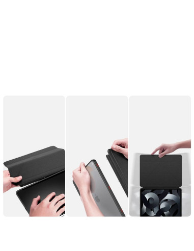 DUX DUCIS Magi - Case intelligente avec porte-stylet pour iPad Air 4/5 10.9 noir
