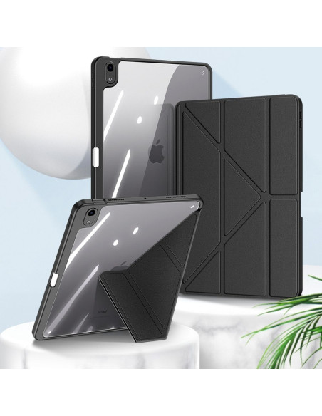 DUX DUCIS Magi - Case intelligente avec porte-stylet pour iPad Air 4/5 10.9 noir