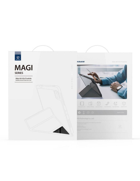 DUX DUCIS Magi - Case intelligente avec porte-stylet pour iPad Air 4/5 10.9 noir
