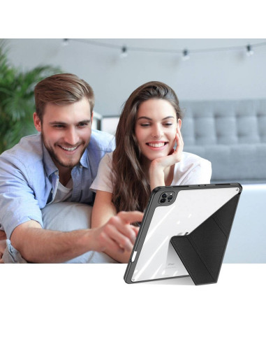DUX DUCIS Magi - Case intelligente avec porte-stylet pour iPad Pro 12.9 (2018/2020/2021/2022) noir