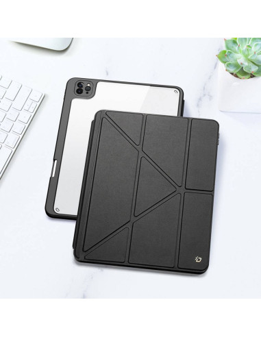 DUX DUCIS Magi - Case intelligente avec porte-stylet pour iPad Pro 12.9 (2018/2020/2021/2022) noir