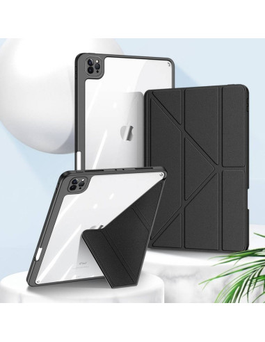 DUX DUCIS Magi - Case intelligente avec porte-stylet pour iPad Pro 12.9 (2018/2020/2021/2022) noir