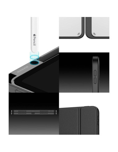 DUX DUCIS Magi - Case intelligente avec porte-stylet pour iPad Pro 12.9 (2018/2020/2021/2022) noir
