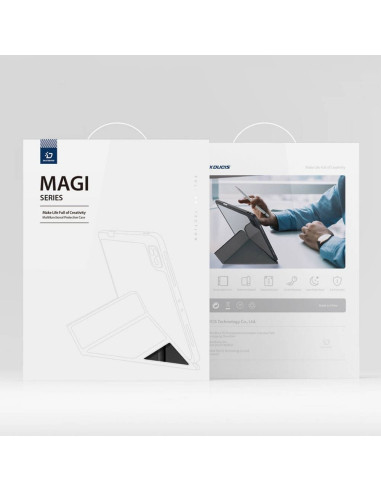 DUX DUCIS Magi - Case intelligente avec porte-stylet pour iPad Pro 12.9 (2018/2020/2021/2022) noir