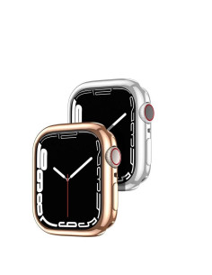 DUX DUCIS case SAMO protective with glass for Apple Watch 7 / 8 / 9 41 mm rose gold 2