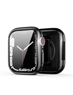 DUX DUCIS SAMO Coque de protection avec verre pour Apple Watch 7 / 8 / 9 45 mm noir 2