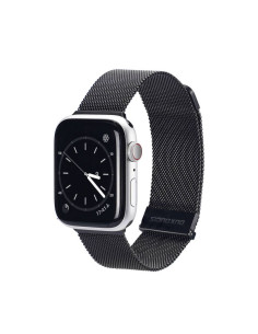DUX DUCIS Milanese - Bracelet magnétique en acier inoxydable pour Apple Watch 38/40/41mm noir
