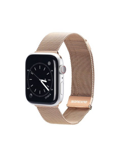 DUX DUCIS MILANESE bracelet magnétique en acier inoxydable pour Apple Watch 42 / 44 / 45 mm or.
