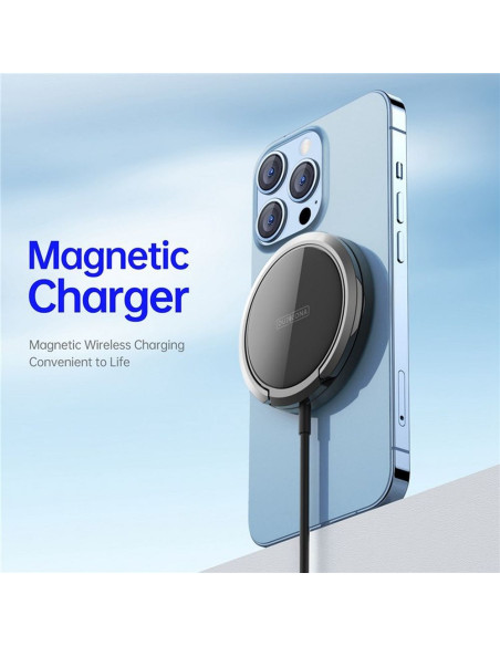 DUZZONA W1 - Chargement sans fil 15W (compatible avec MagSafe)