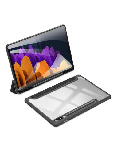 DUX DUCIS Toby - Case intelligente avec porte-stylet pour Samsung Tab S8 (X700/X706)/S7 (T870/T875/T876B) noir