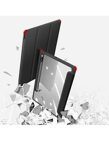 DUX DUCIS Toby - Case intelligente avec porte-stylet pour Samsung Tab S8 (X700/X706)/S7 (T870/T875/T876B) noir