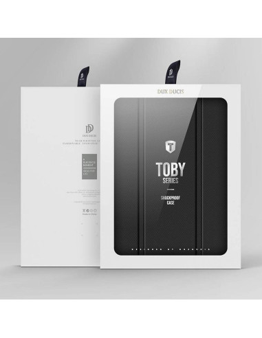 DUX DUCIS Toby - Case intelligente avec porte-stylet pour Samsung Tab S8 (X700/X706)/S7 (T870/T875/T876B) noir