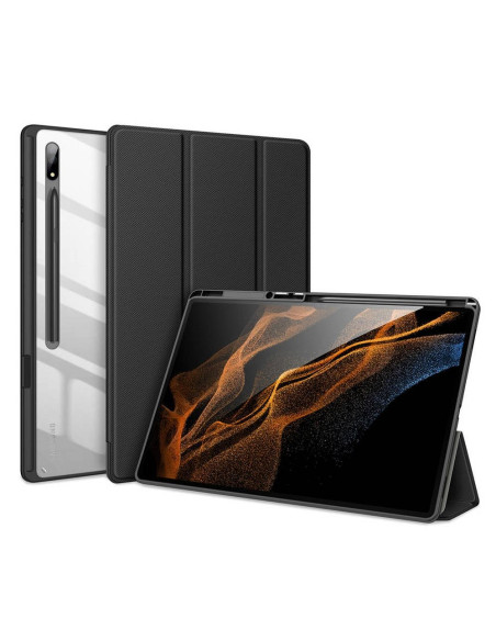DUX DUCIS Toby - Case intelligente avec porte-stylet pour Samsung Tab S8 Ultra (X900/X906) noir