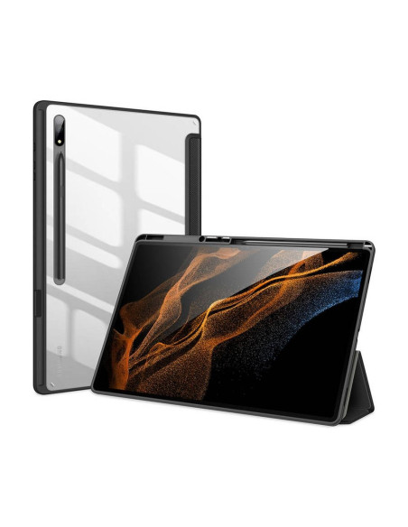 DUX DUCIS Toby - Case intelligente avec porte-stylet pour Samsung Tab S8 Ultra (X900/X906) noir