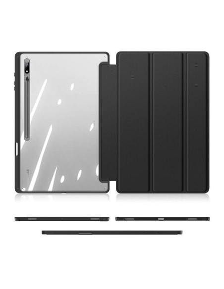 DUX DUCIS Toby - Case intelligente avec porte-stylet pour Samsung Tab S8 Ultra (X900/X906) noir