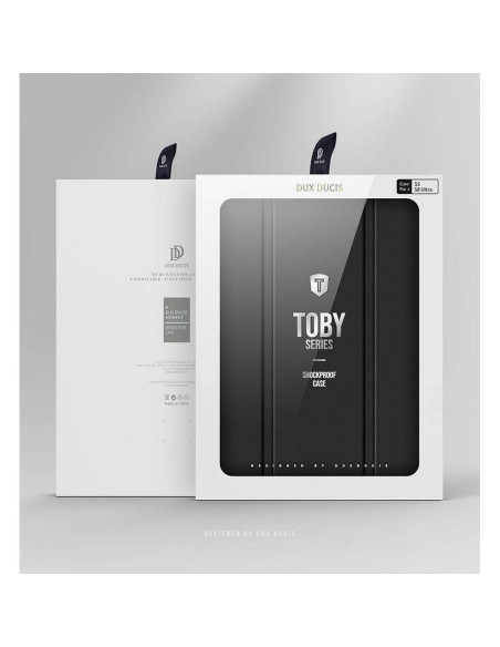 DUX DUCIS Toby - Case intelligente avec porte-stylet pour Samsung Tab S8 Ultra (X900/X906) noir