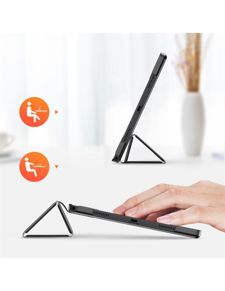 DUX DUCIS Domo - Case pliante avec porte-stylet pour Samsung Tab A8 2021 10.5 (X200/X205) noir