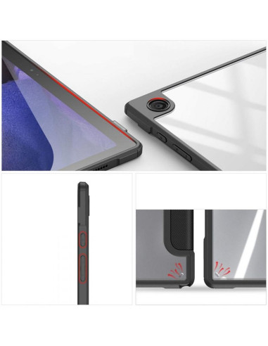 DUX DUCIS Toby - Case intelligente avec porte-stylet pour Samsung Tab A8 2021 10.5 (X200/X205) noir