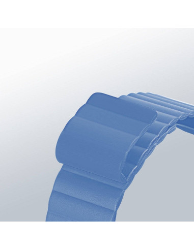 DUX DUCIS Chain - Bracelet magnétique en silicone pour Apple Watch 42/44/45mm bleu