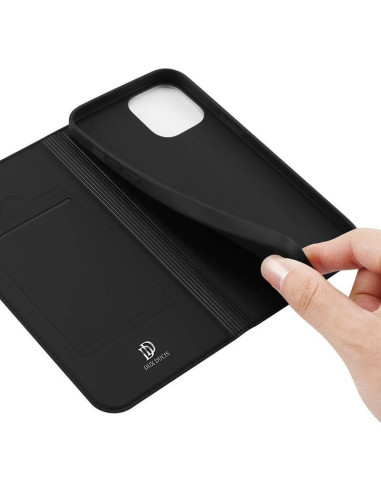 DUX DUCIS Skin Pro - Coque à rabat pour Apple iPhone 13 Pro Max noir