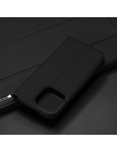 DUX DUCIS Skin Pro - Coque à rabat pour Apple iPhone 13 Pro Max noir