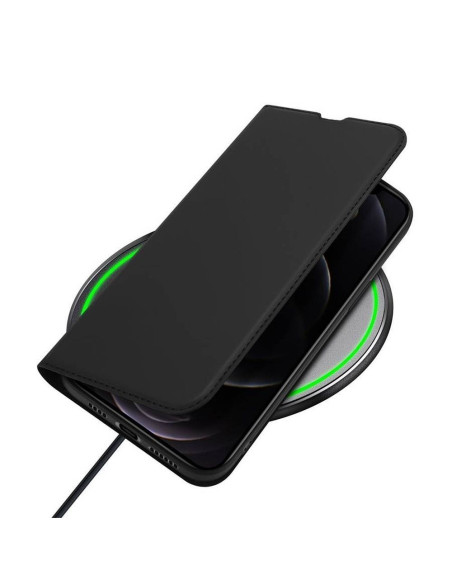 DUX DUCIS Skin Pro - Coque à rabat pour Apple iPhone 13 Pro Max noir