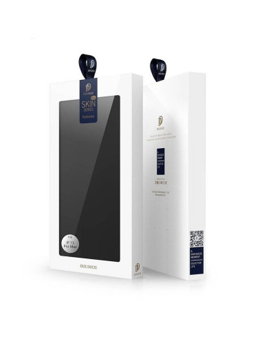 DUX DUCIS Skin Pro - Coque à rabat pour Apple iPhone 13 Pro Max noir