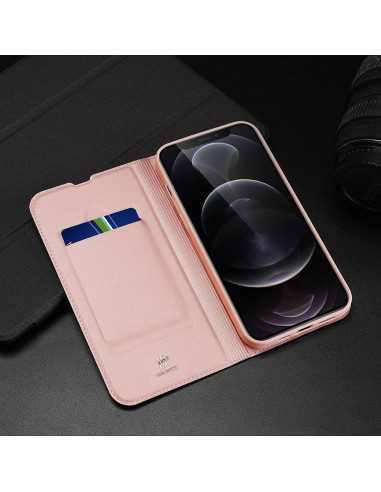DUX DUCIS Skin Pro - Coque pour Apple iPhone 13 Pro Max rose