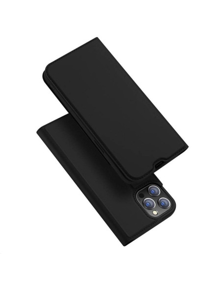 DUX DUCIS Skin Pro - Coque à rabat pour Apple iPhone 13 Pro noir