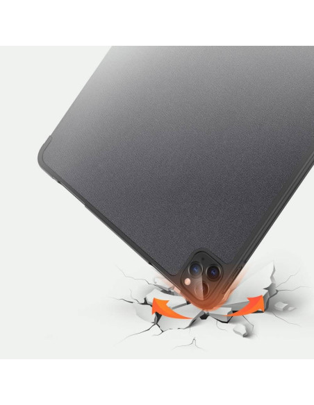 DUX DUCIS Domo - Case pliante avec porte-stylet pour iPad Pro 11 (2018/2020/2021/2022) noir