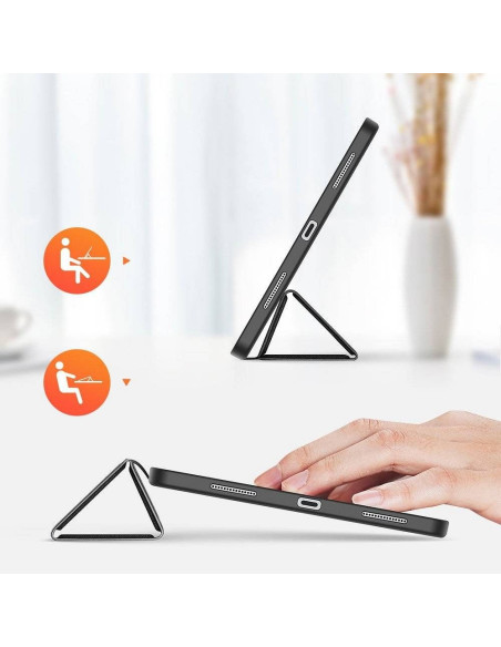 DUX DUCIS Domo - Case pliante avec porte-stylet pour iPad Pro 12.9 (2020/2021/2022) noir