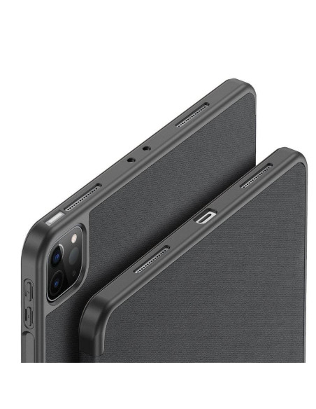 DUX DUCIS Domo - Case pliante avec porte-stylet pour iPad Pro 12.9 (2020/2021/2022) noir