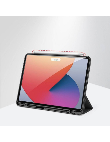 DUX DUCIS Domo - Case pliante avec porte-stylet pour iPad Pro 12.9 (2020/2021/2022) noir