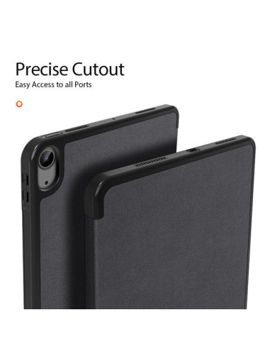 DUX DUCIS Domo - Case pliante avec porte-stylet pour iPad Air 4/5/6 10.9 noir